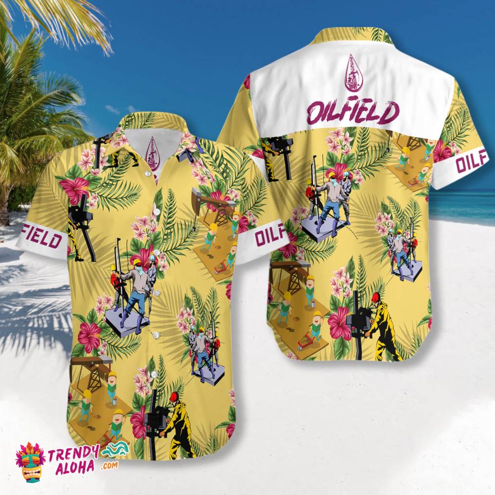 Oilfield Hawaiian Shirt Oilfield Hawaiian Shirt