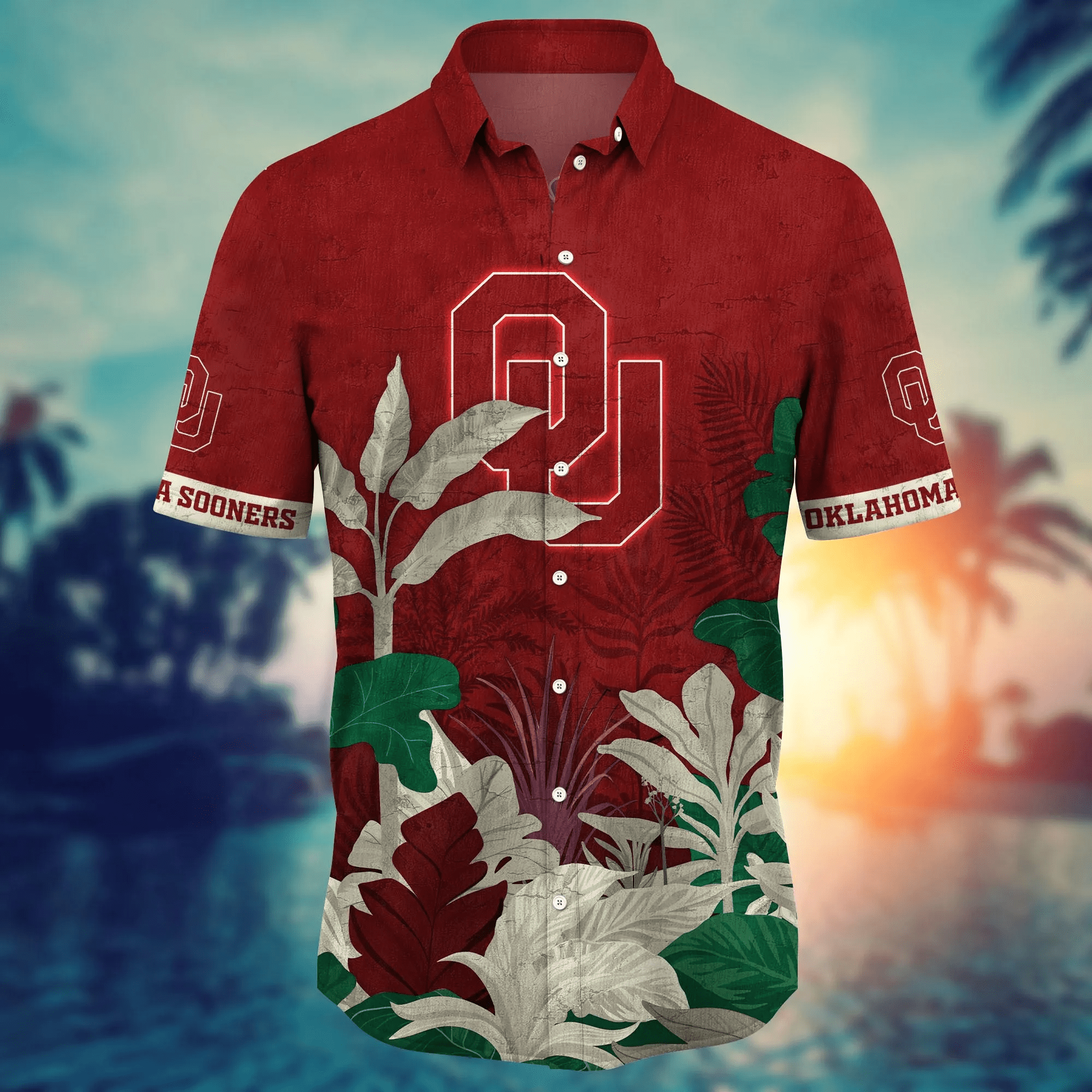 Oklahoma Sooners NCAA Hawaiian Shirt Daylight Aloha Shirt