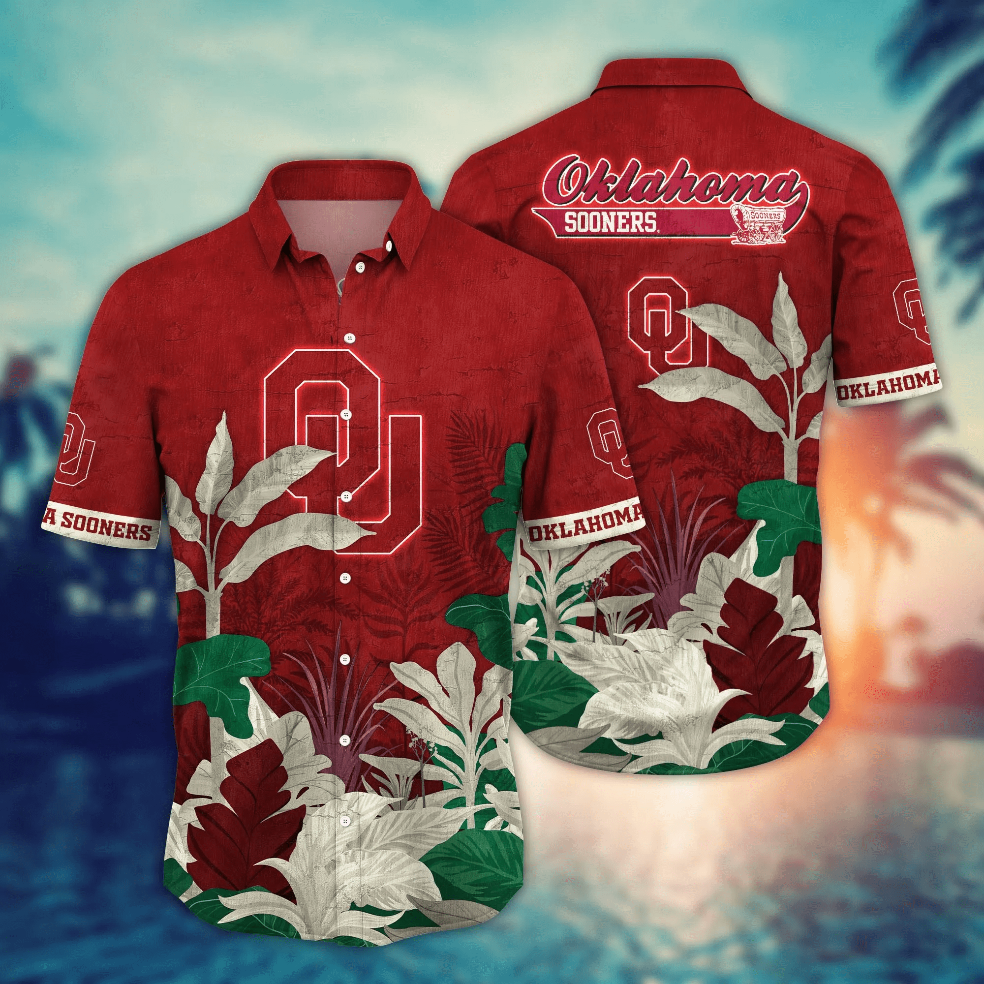 Oklahoma Sooners NCAA Hawaiian Shirt Daylight Aloha Shirt Oklahoma Sooners NCAA Hawaiian Shirt Daylight Aloha Shirt