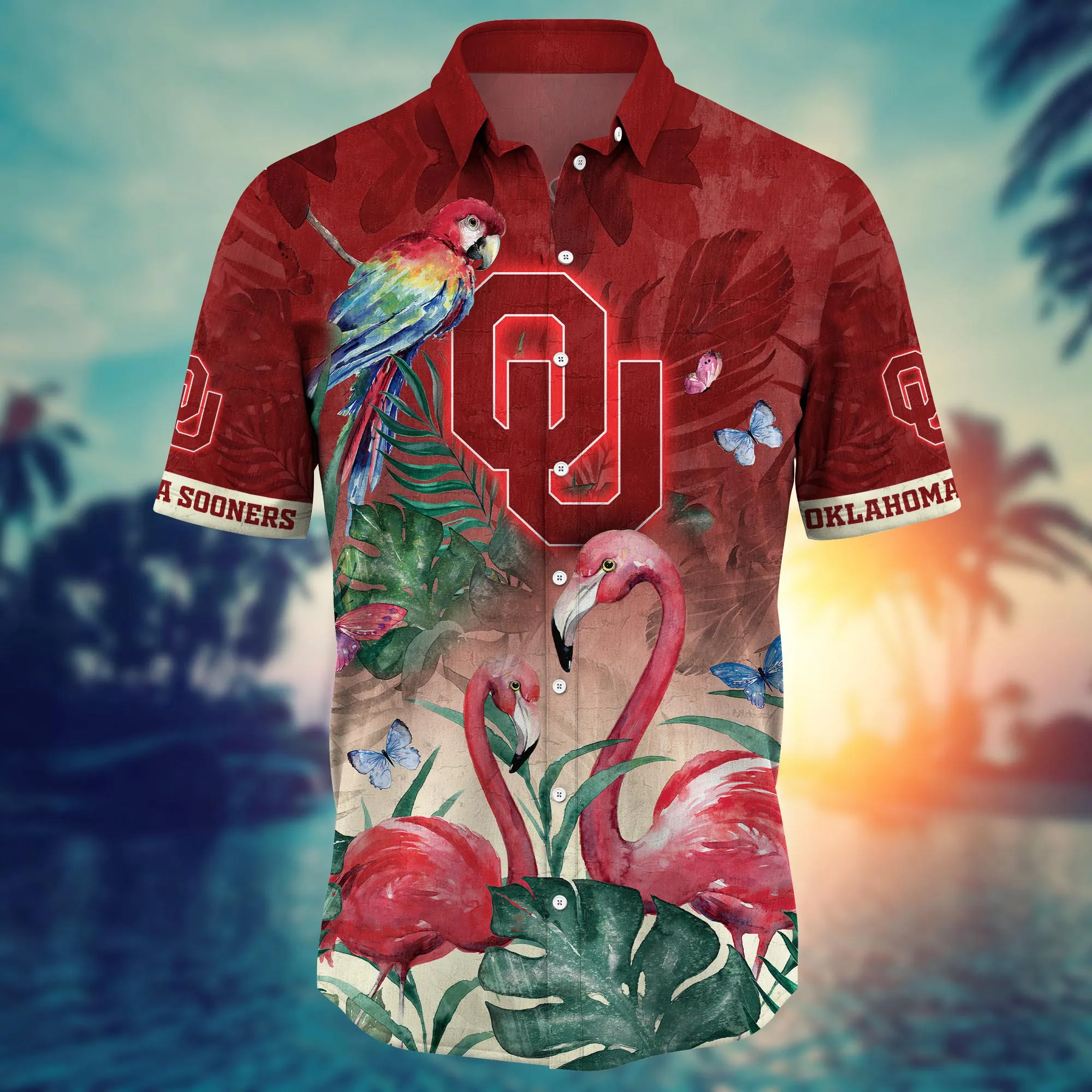 Oklahoma Sooners NCAA Hawaiian Shirt Festivals Boots And Ball Game Shirts