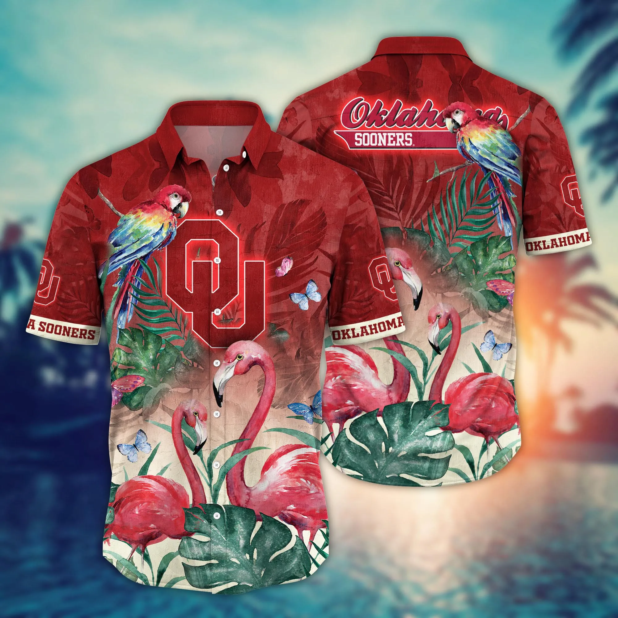 Oklahoma Sooners NCAA Hawaiian Shirt Festivals Boots And Ball Game Shirts