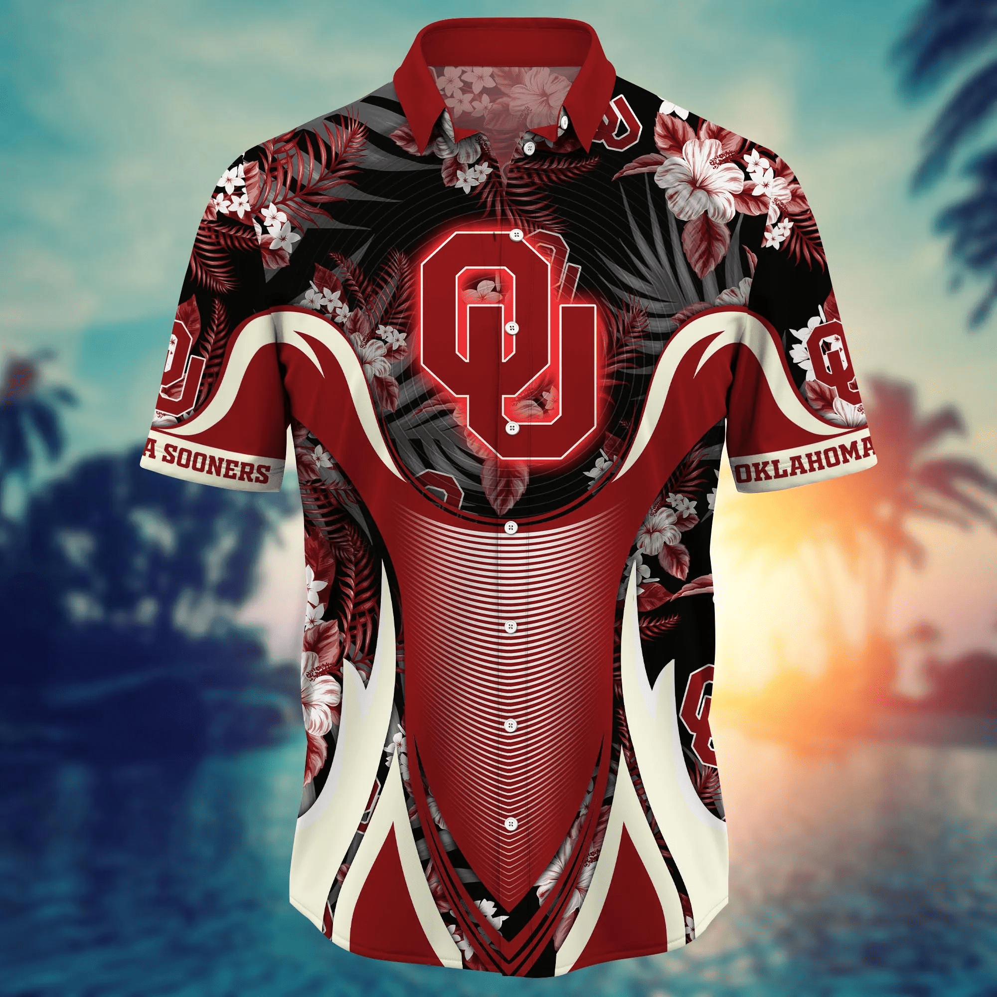 Oklahoma Sooners NCAA Hawaiian Shirt Mosquito Bites Aloha Shirt