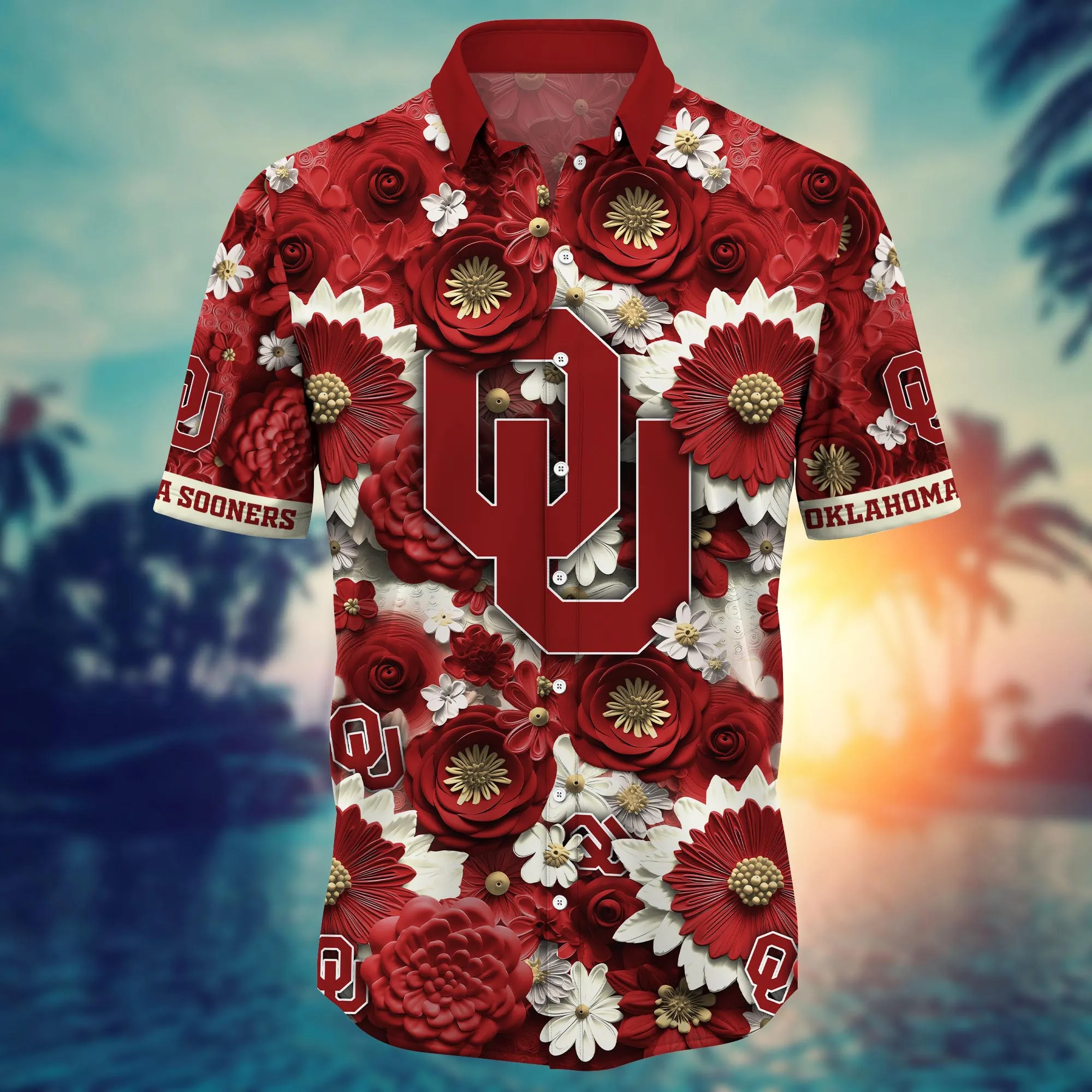 Oklahoma Sooners NCAA Hawaiian Shirt Trending For This Summer Customize Shirt Any Team