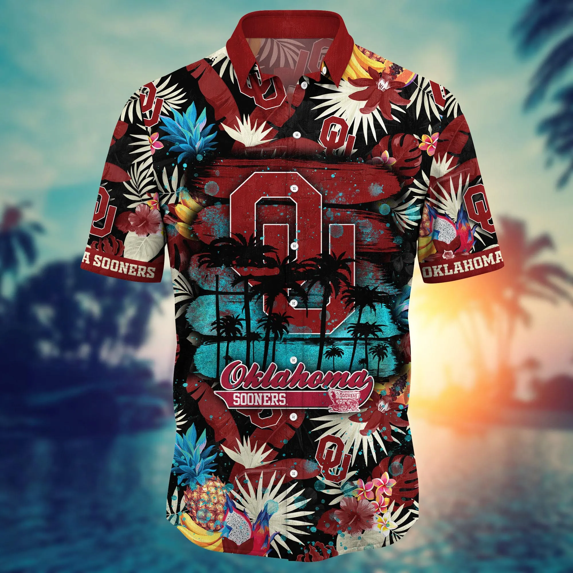 Oklahoma Sooners NCAA Hawaiian Shirt Warmthtime Aloha Shirt