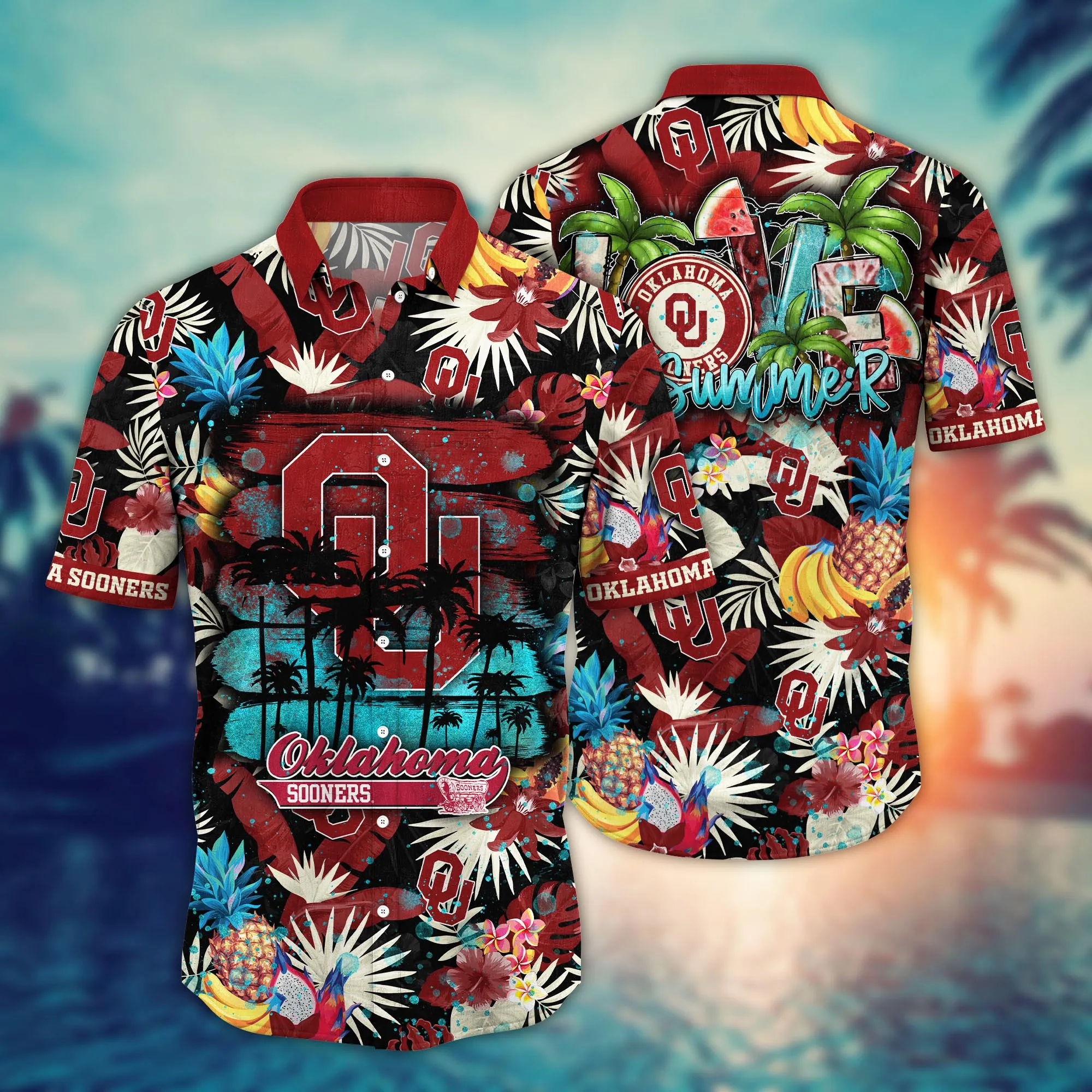 Oklahoma Sooners NCAA Hawaiian Shirt Warmthtime Aloha Shirt Oklahoma Sooners NCAA Hawaiian Shirt Warmthtime Aloha Shirt