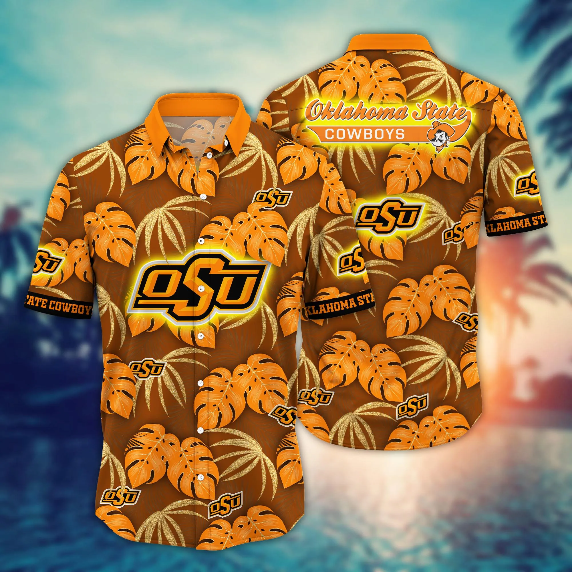 Oklahoma State Cowboys NCAA Hawaiian Shirt Dry Season Aloha Shirt Oklahoma State Cowboys NCAA Hawaiian Shirt Dry Season Aloha Shirt