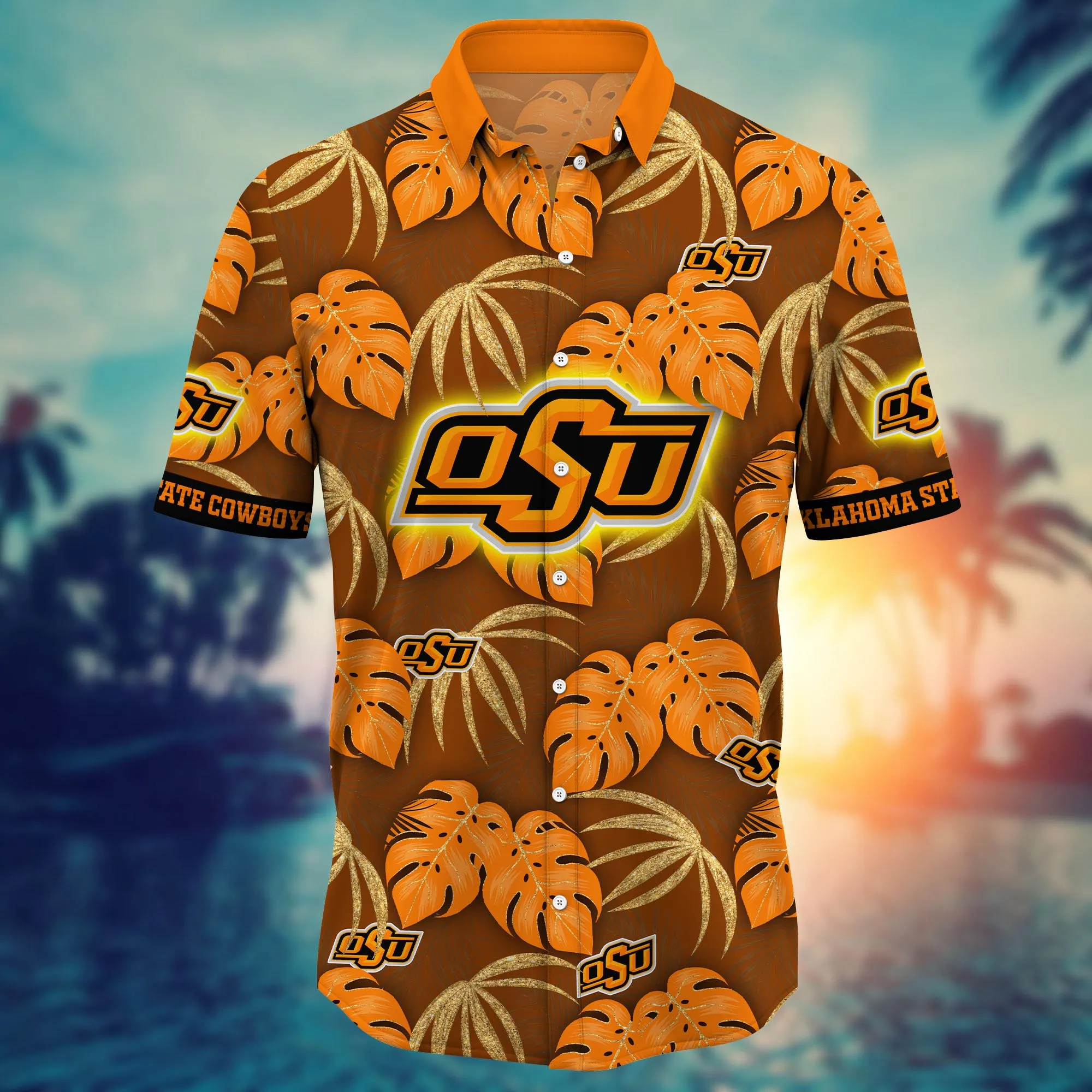 Oklahoma State Cowboys NCAA Hawaiian Shirt Dry Season Aloha Shirt
