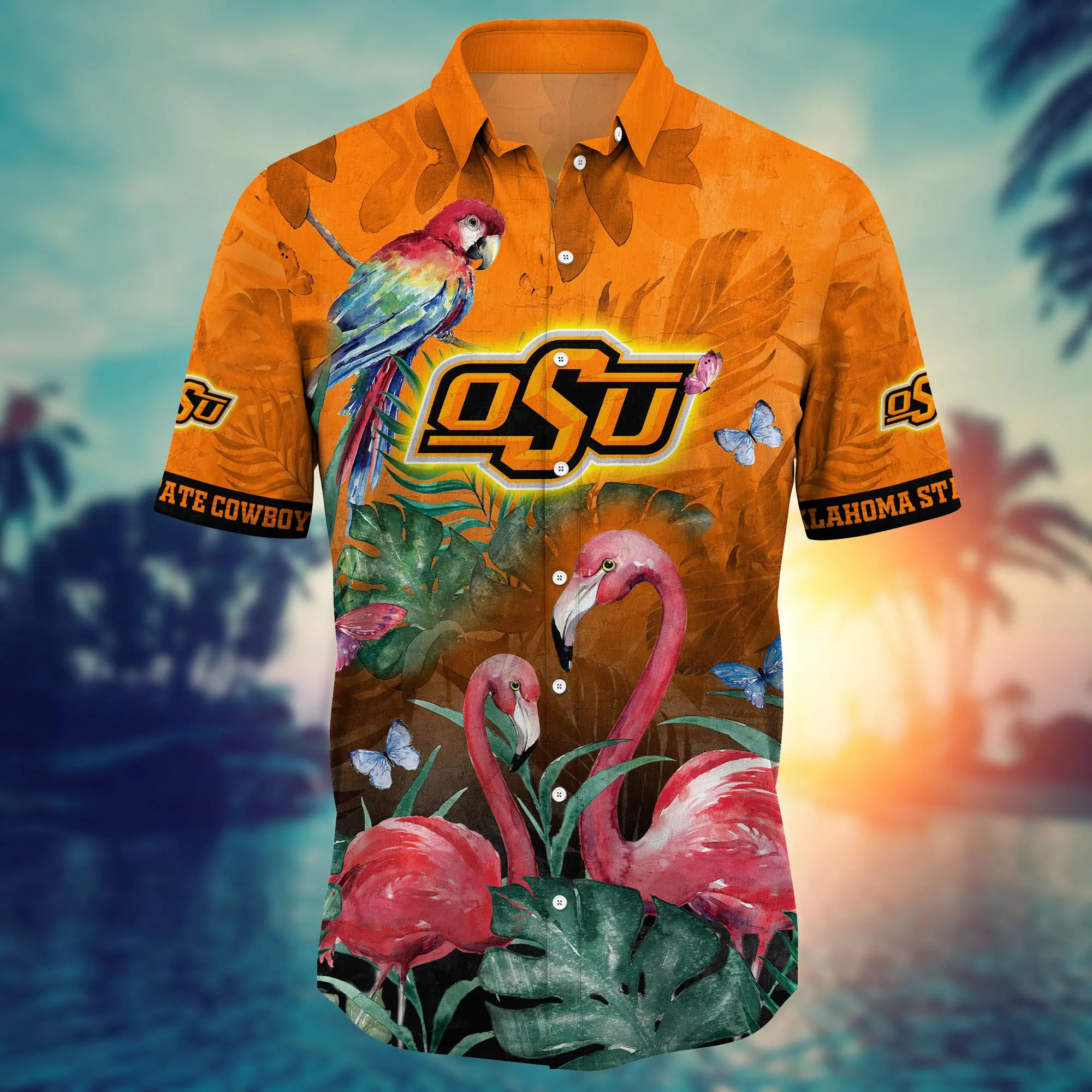 Oklahoma State Cowboys NCAA Hawaiian Shirt Picnics Aloha Shirt