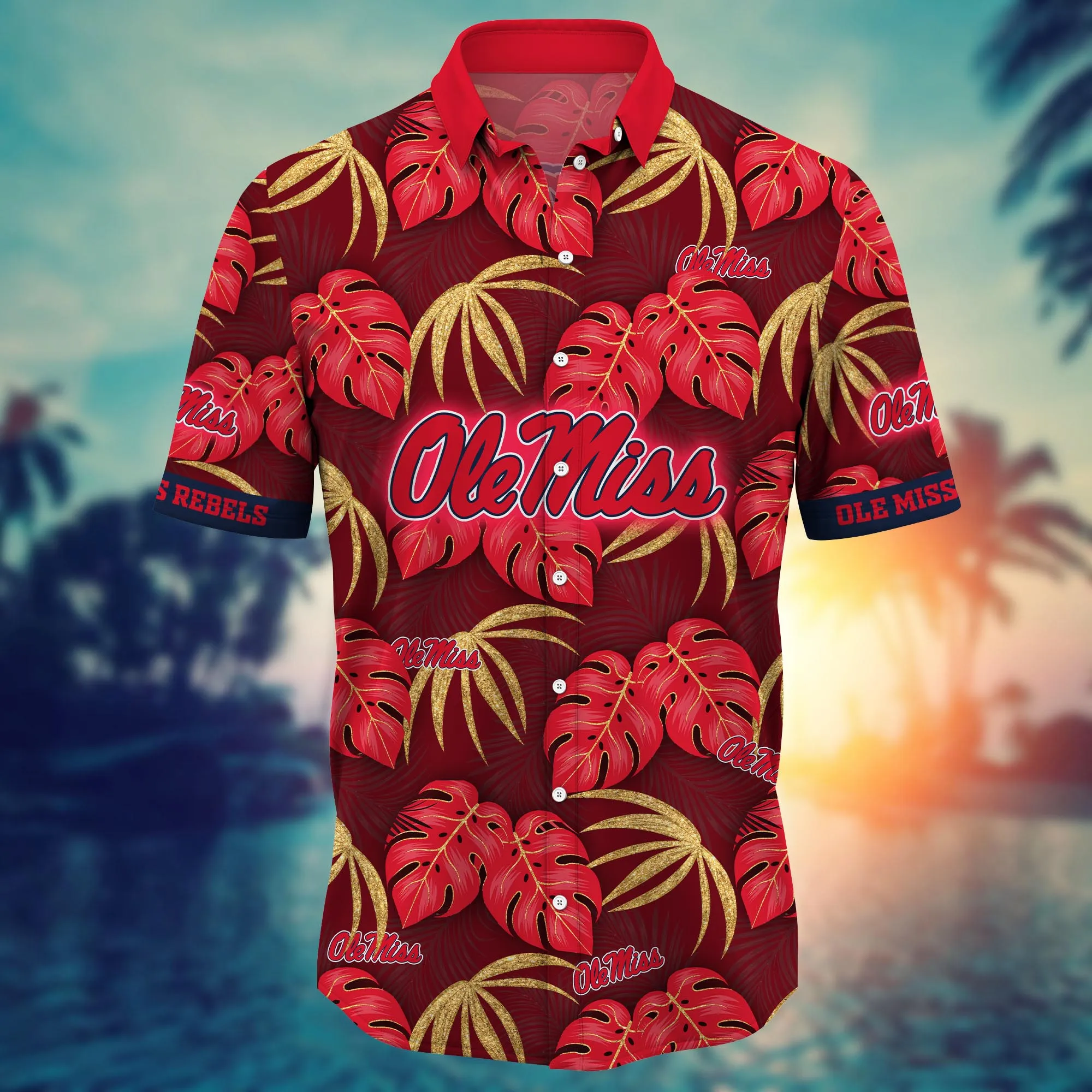 Ole Miss Rebels NCAA Hawaiian Shirt Heatwave Aloha Shirt