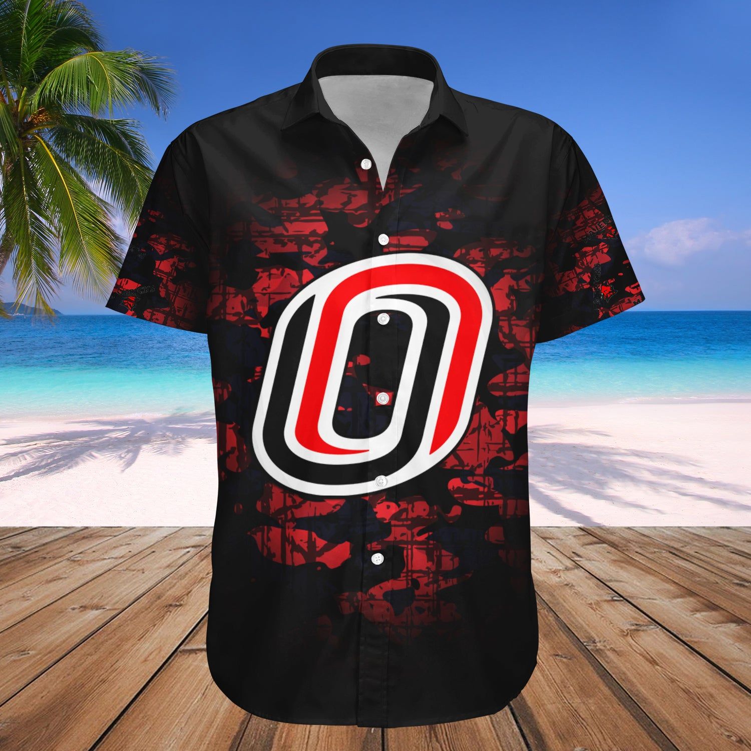 Omaha Mavericks Hawaii Shirt Camouflage Vintage – NCAA