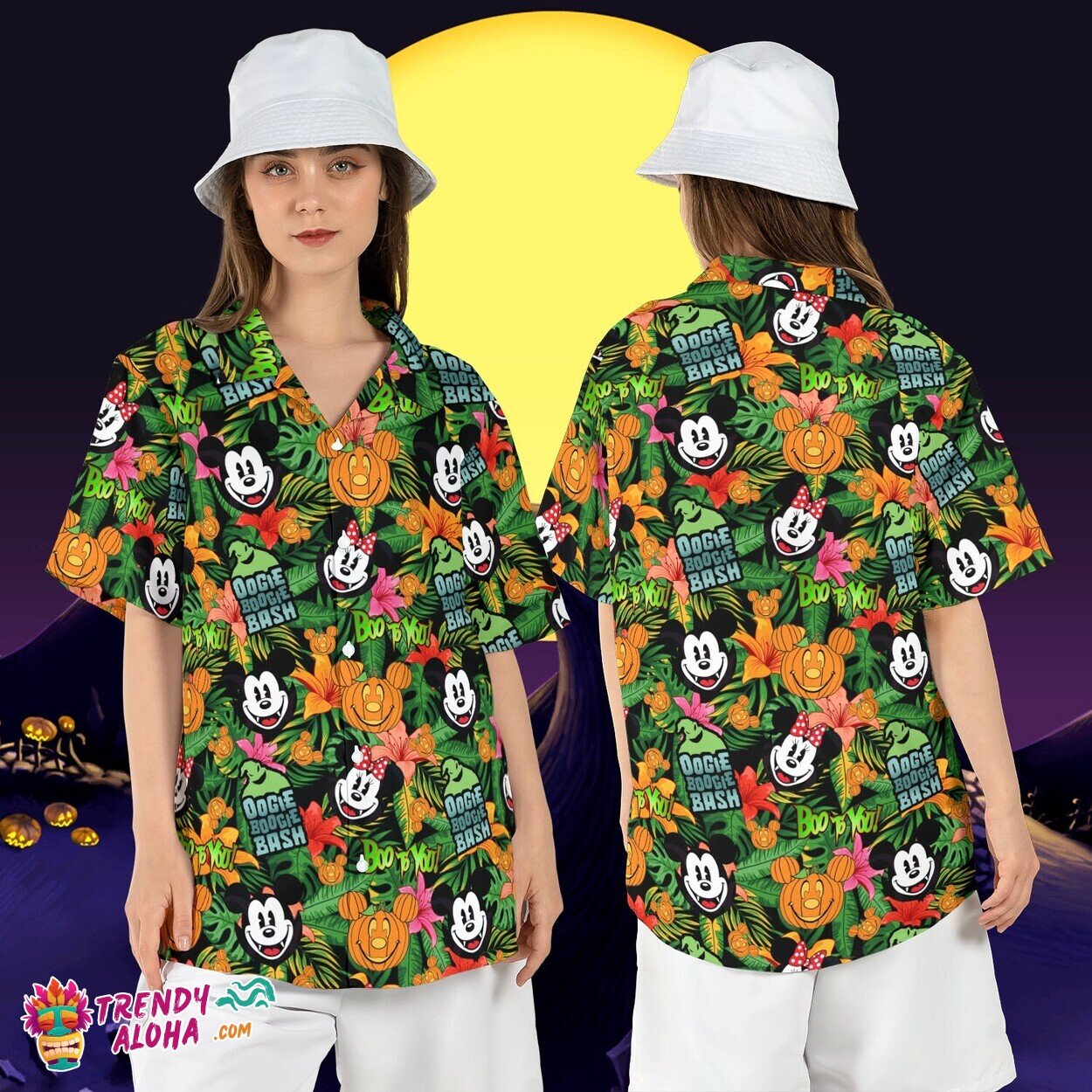 Oogie Boogie Bash Vampire Mickey Minnie Halloween Disney Shirt