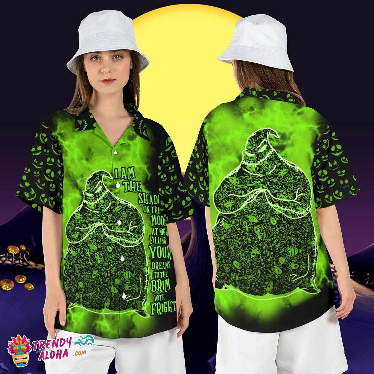 Oogie Boogie Shadow Man Nightmare Before Christmas Spooky Top