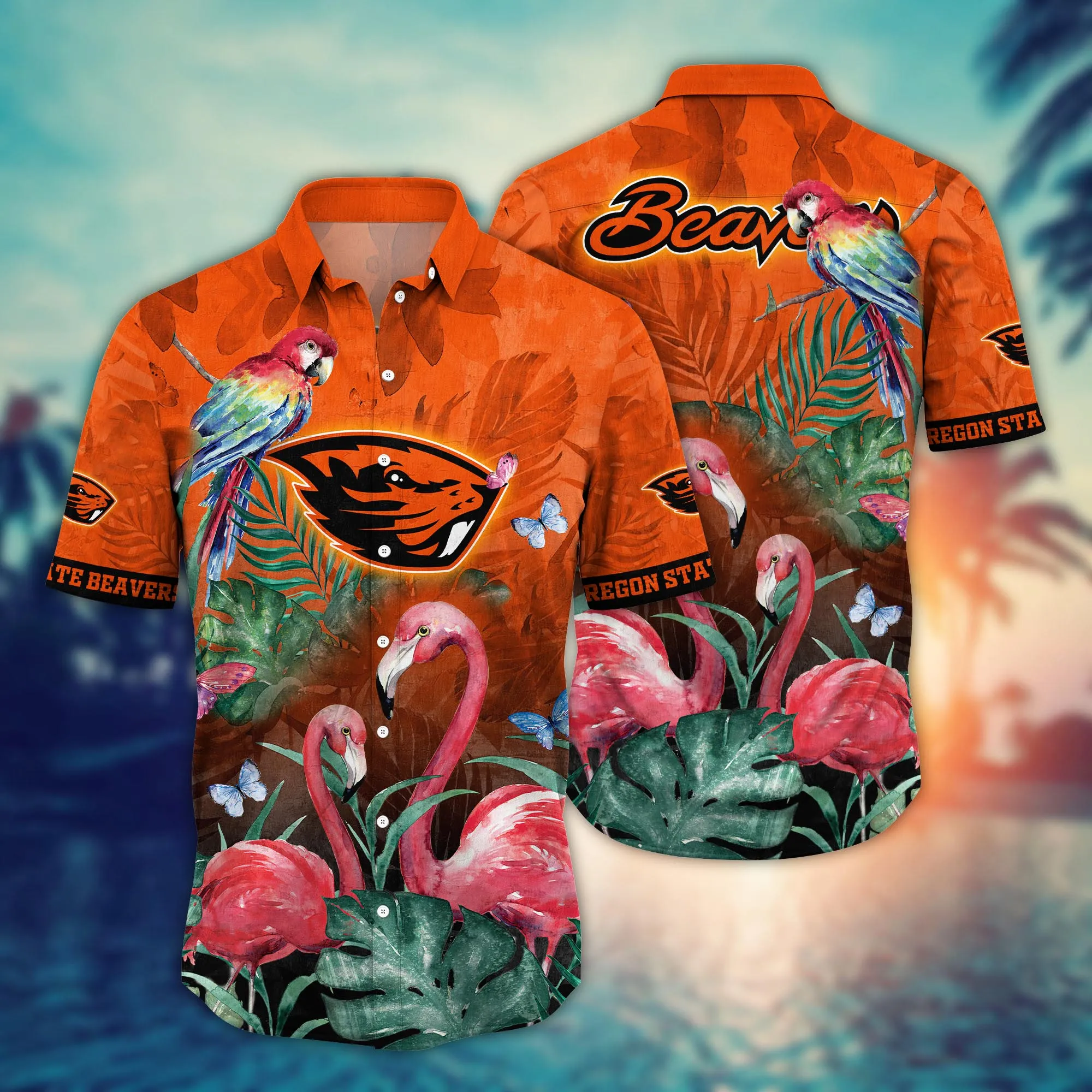 Oregon State Beavers NCAA Hawaiian Shirt Getaways Aloha Shirt Oregon State Beavers NCAA Hawaiian Shirt Getaways Aloha Shirt
