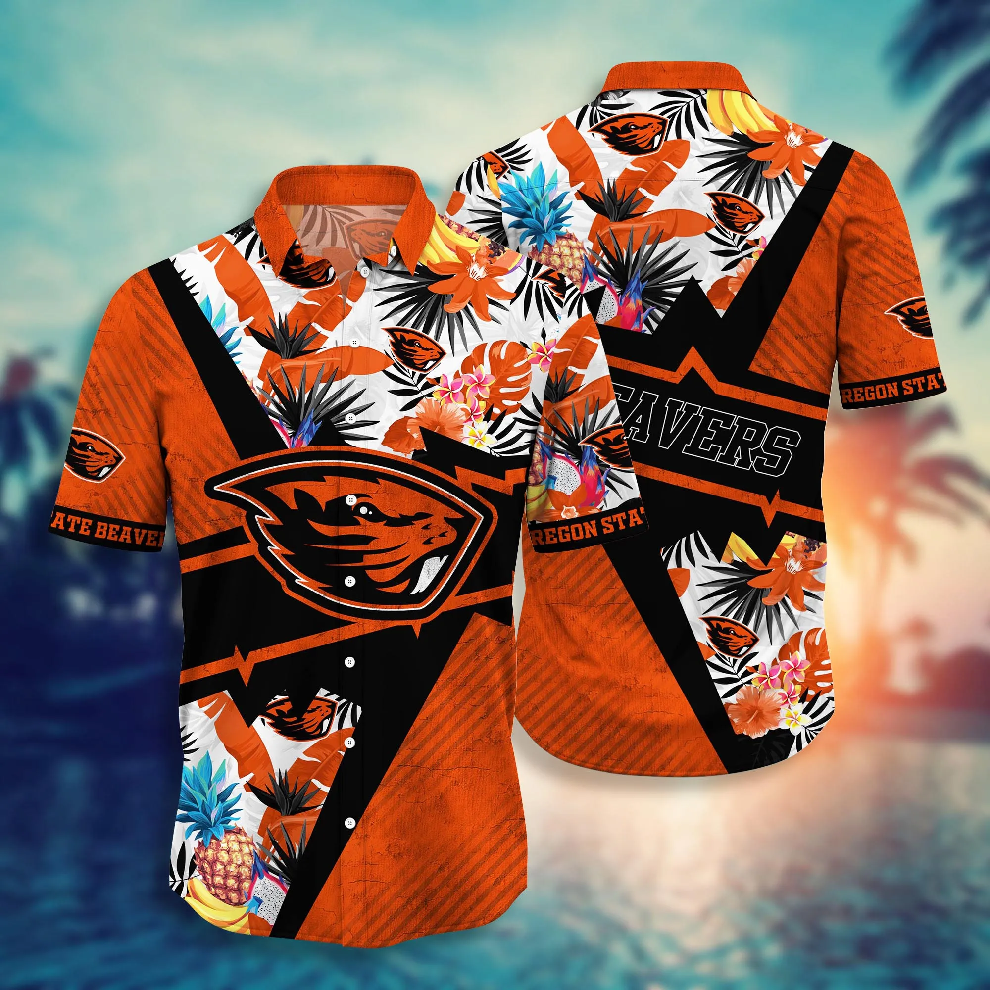 Oregon State Beavers NCAA Hawaiian Shirt Mosquito Bites Aloha Shirt Oregon State Beavers NCAA Hawaiian Shirt Mosquito Bites Aloha Shirt