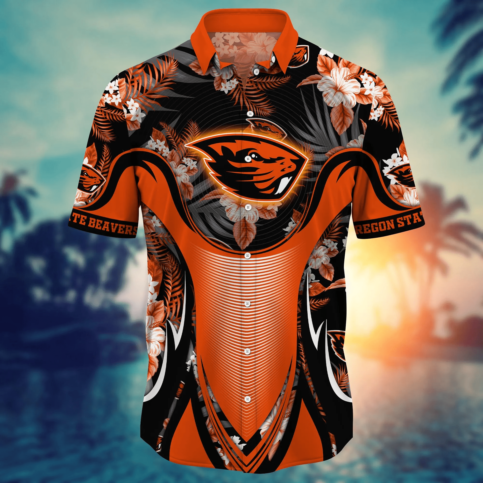 Oregon State Beavers NCAA Hawaiian Shirt Pool Days Aloha Shirt