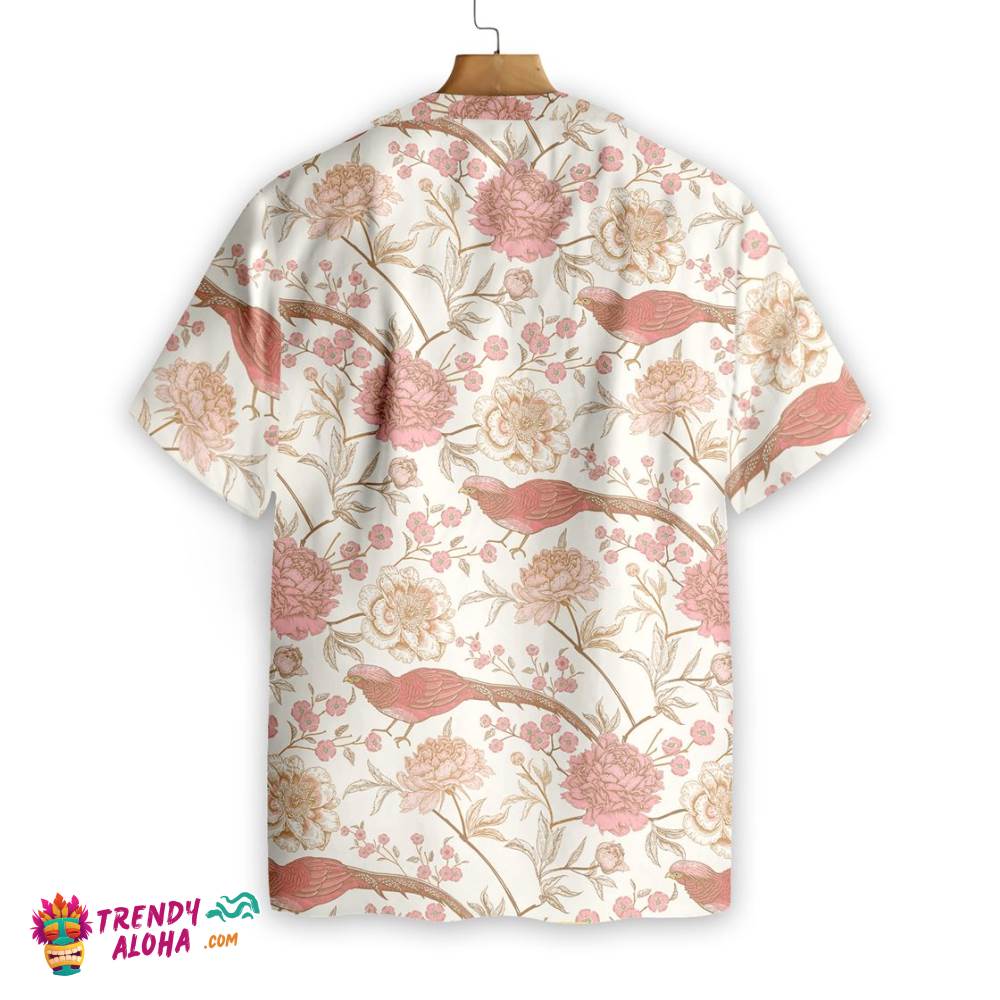 Oriental Pheasant Hawaiian Shirt