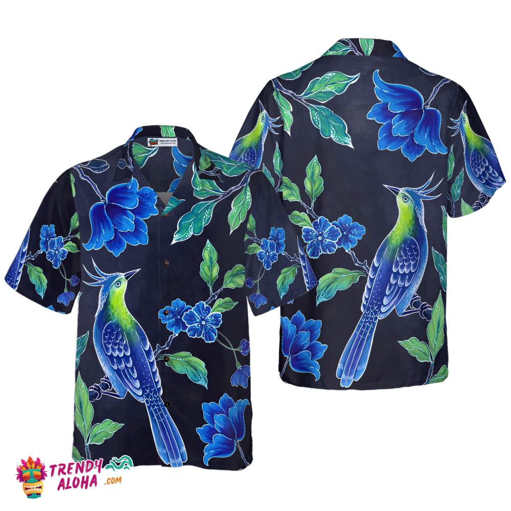 Oriental Songbird Hawaiian Shirt Oriental Songbird Hawaiian Shirt