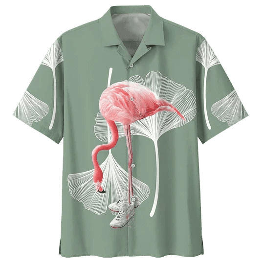 Ornamental Flamingo Tropical Hawaiian Shirt Magic