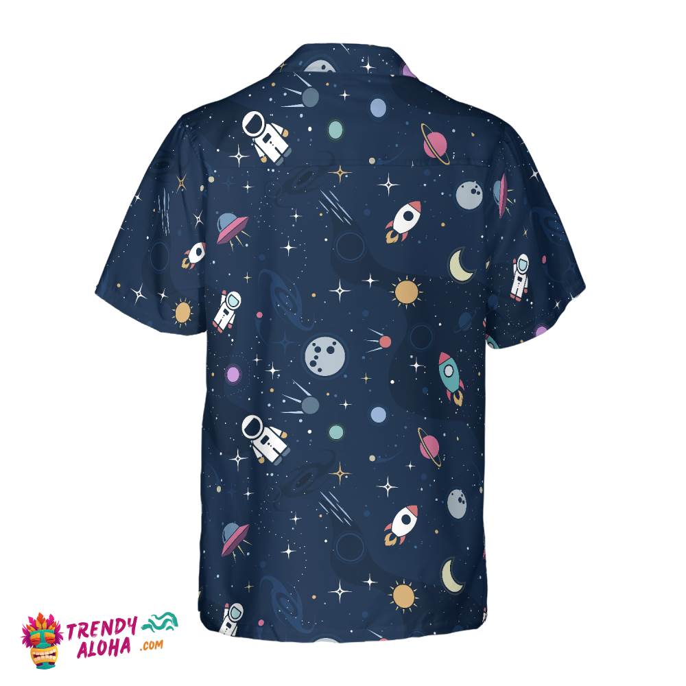 Outer Space Hawaiian Shirt
