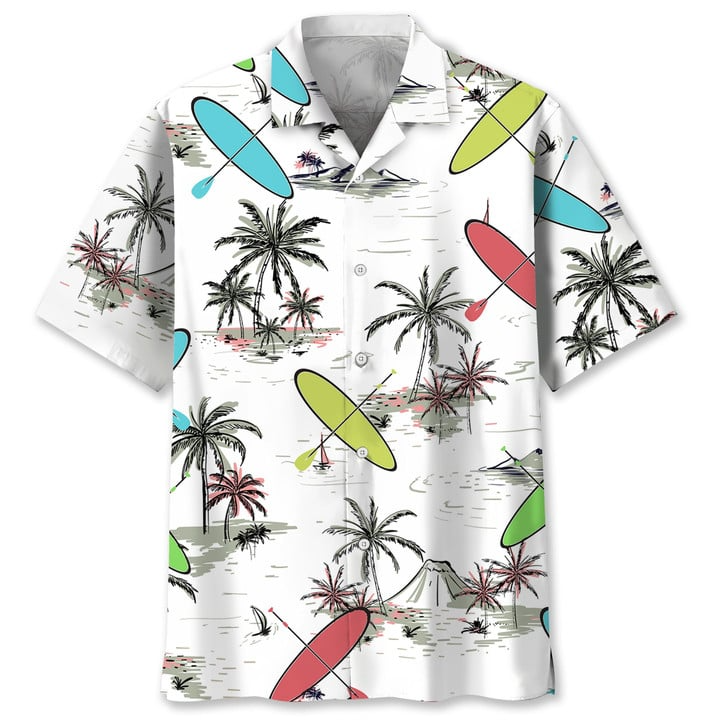 Paddle Board Coconut Hawaii Shirt