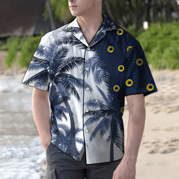 Palm Tree Great Gift For Western Australia Lover Pattern Trendy Hawaiian Shirt