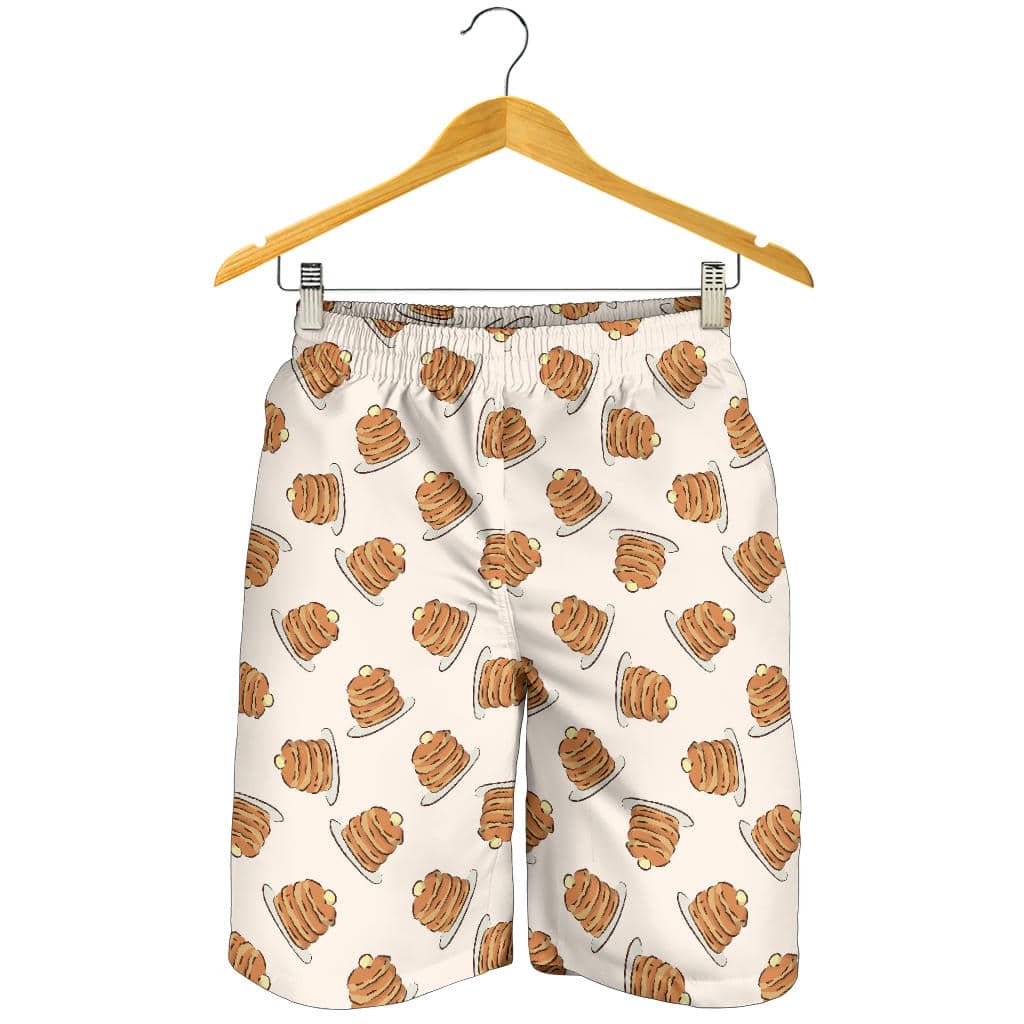 Pancake Pattern Print Design 01 For Men Women Kid Shorts