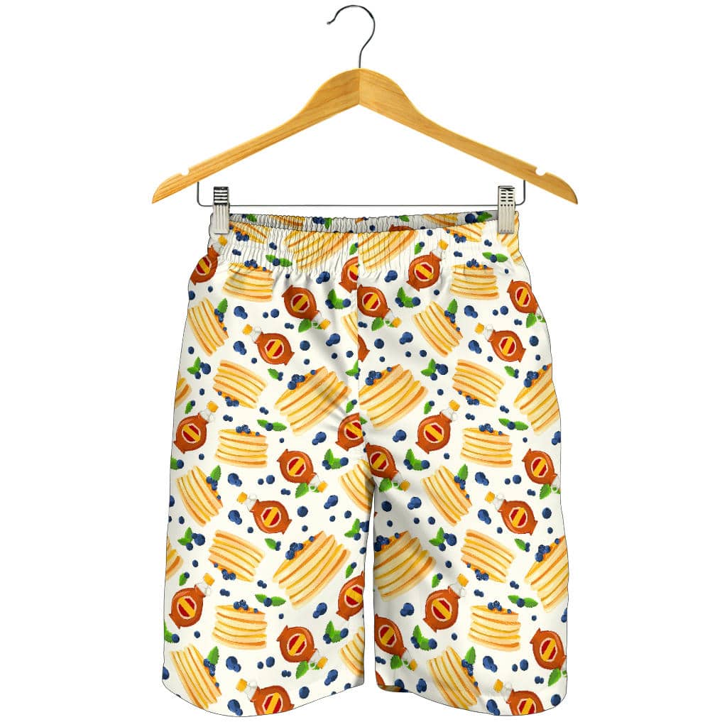 Pancake Pattern Print Design 02 For Men Women Kid Shorts