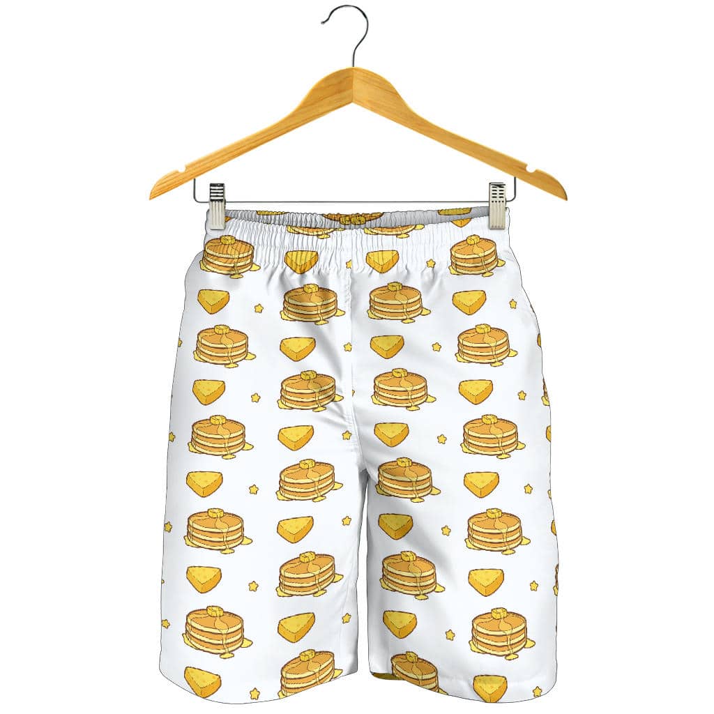 Pancake Pattern Print Design 03 For Men Women Kid Shorts