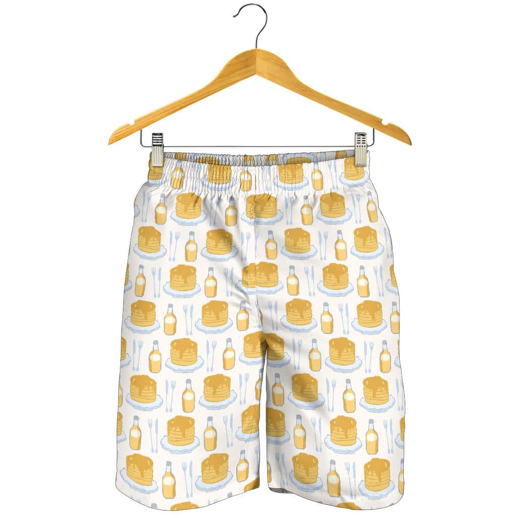 Pancake Pattern Print Design 05 For Men Women Kid Shorts