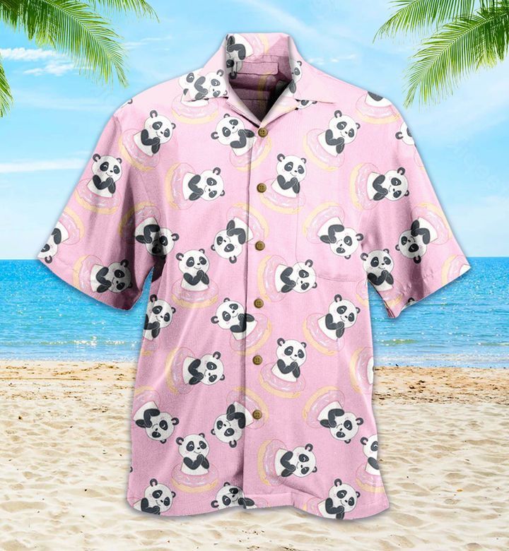 Panda Pink Trendy Hawaiian Shirt 3D, Panda Green Tropical Leaves Trendy Hawaiian Shirt, Panda Lover Trendy Hawaiian Shirt For Panda Pink Trendy Hawaiian Shirt 3D, Panda Green Tropical Leaves Trendy Hawaiian Shirt, Panda Lover Trendy Hawaiian Shirt For
