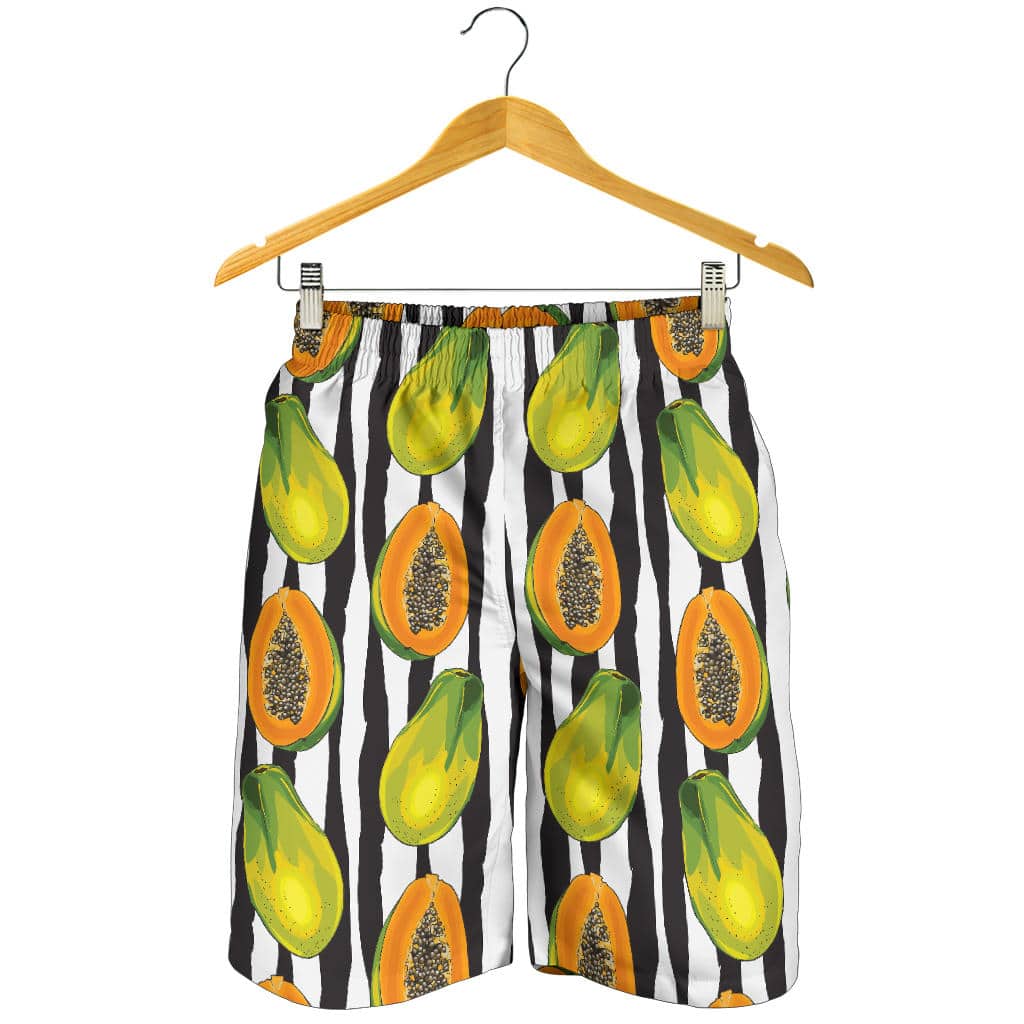 Papaya Design Pattern For Men Women Kid Shorts