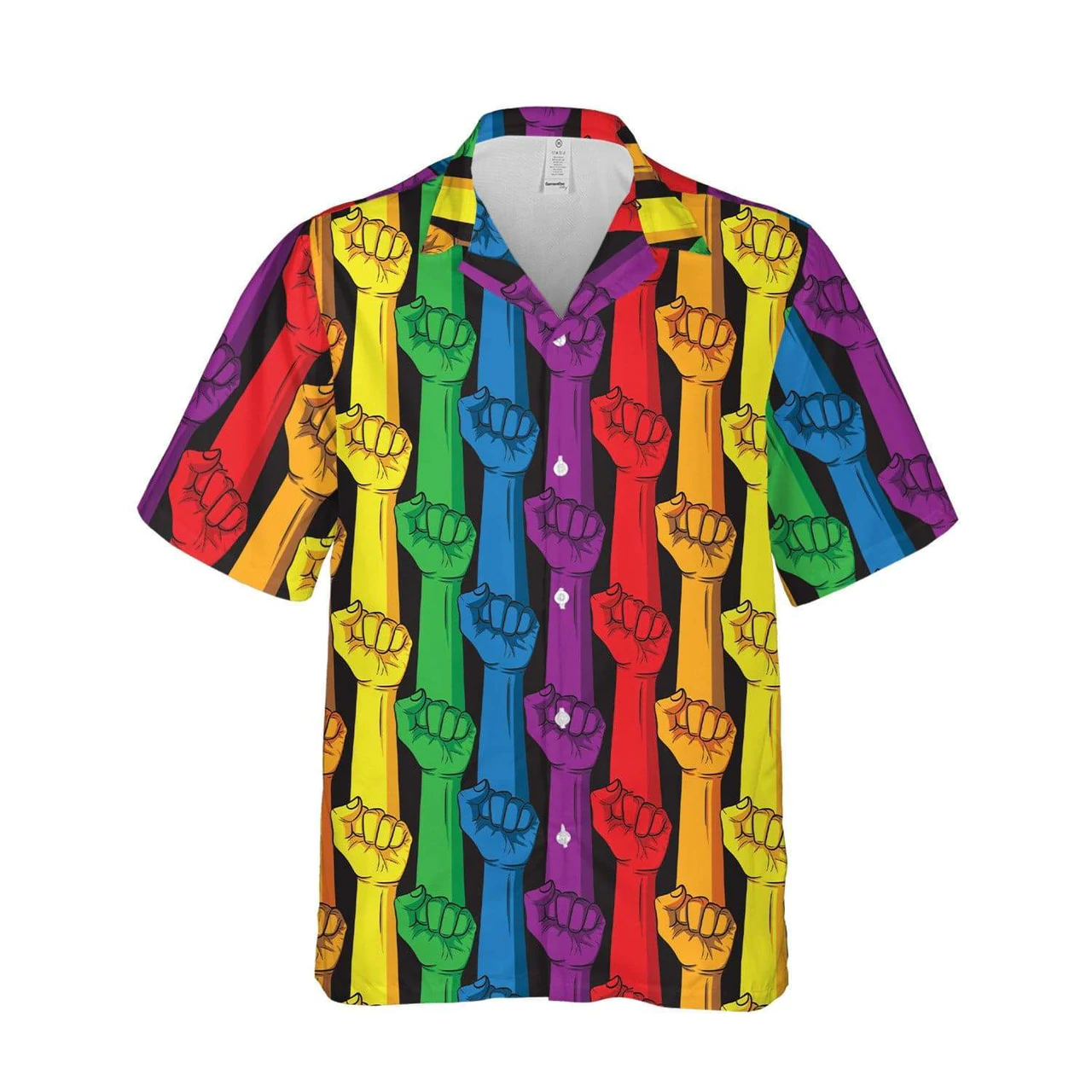 Paradise Parrots: Hawaiian Shirt with Vibrant Parrot Print