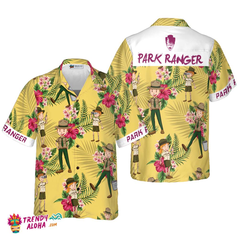 Park Ranger Hawaiian Shirt Park Ranger Hawaiian Shirt