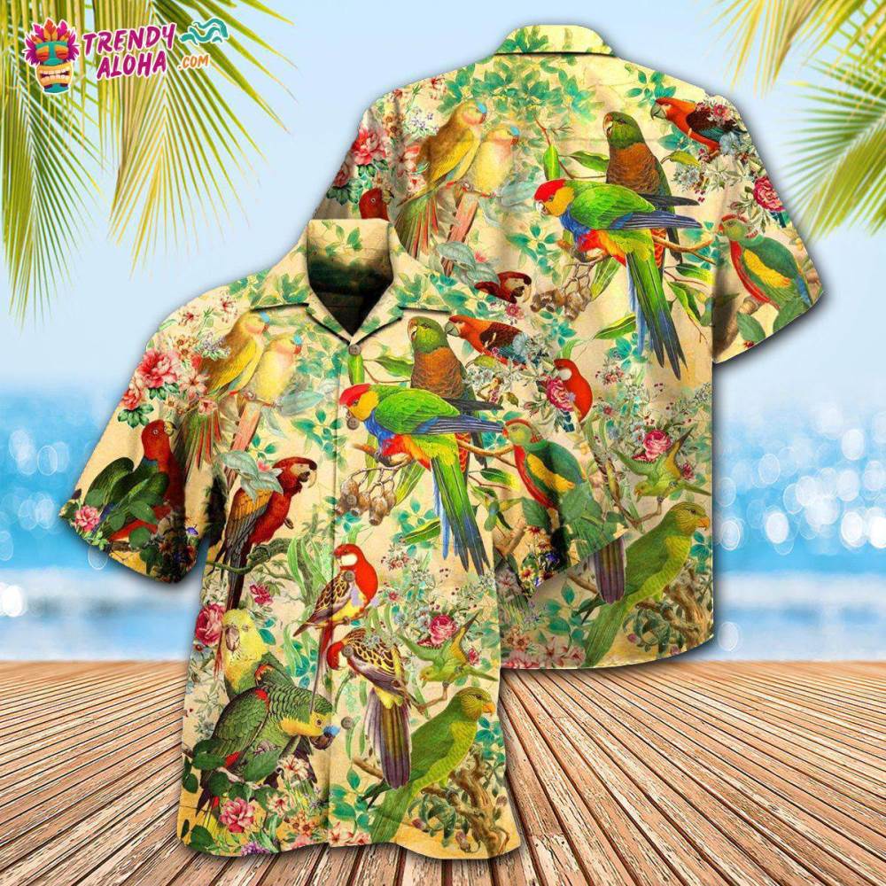 Parrot Vintage Interesting Hawaiian Shirt – Trendy Aloha