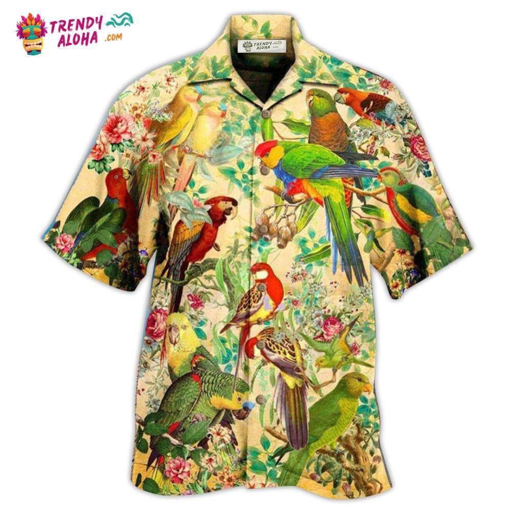 Parrot Vintage Interesting Hawaiian Shirt – Trendy Aloha