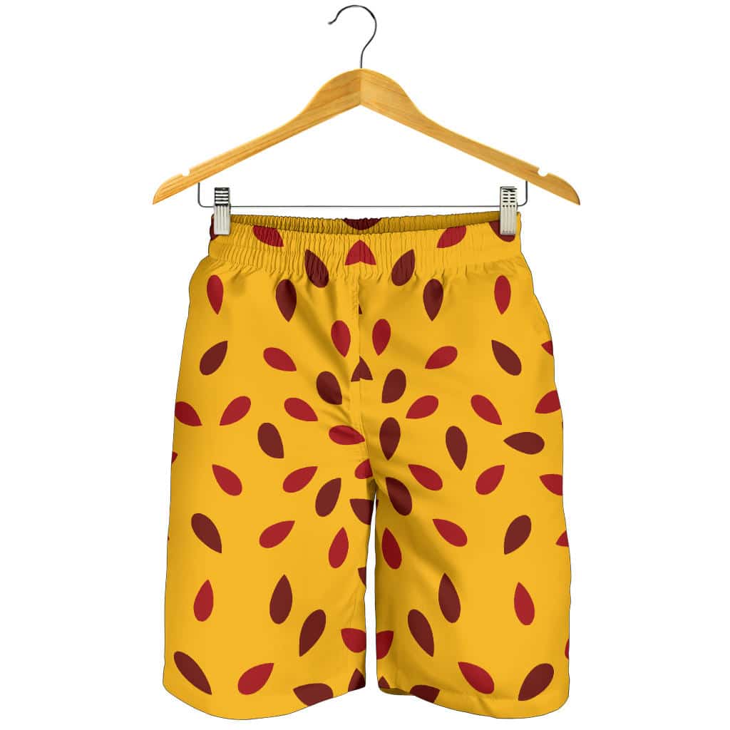 Passion Fruit Texture For Men Women Kid Shorts