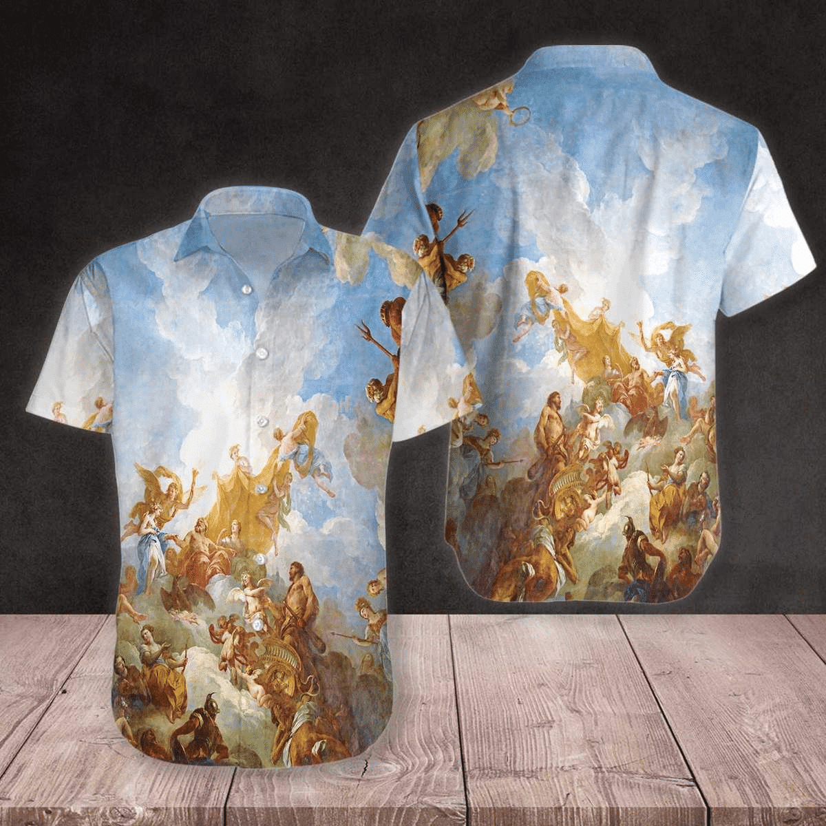 Patriotic Blessing: God Bless America Hawaiian Shirt