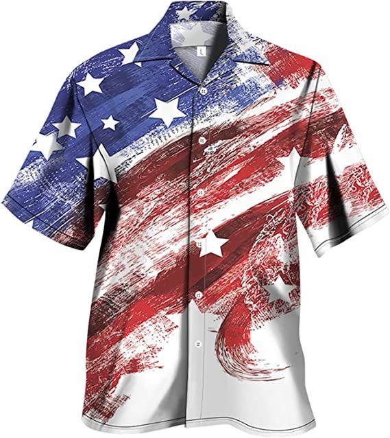 Patriotic Shirt, Patriotic Trendy Hawaiian Shirt For Patriotic Lovers