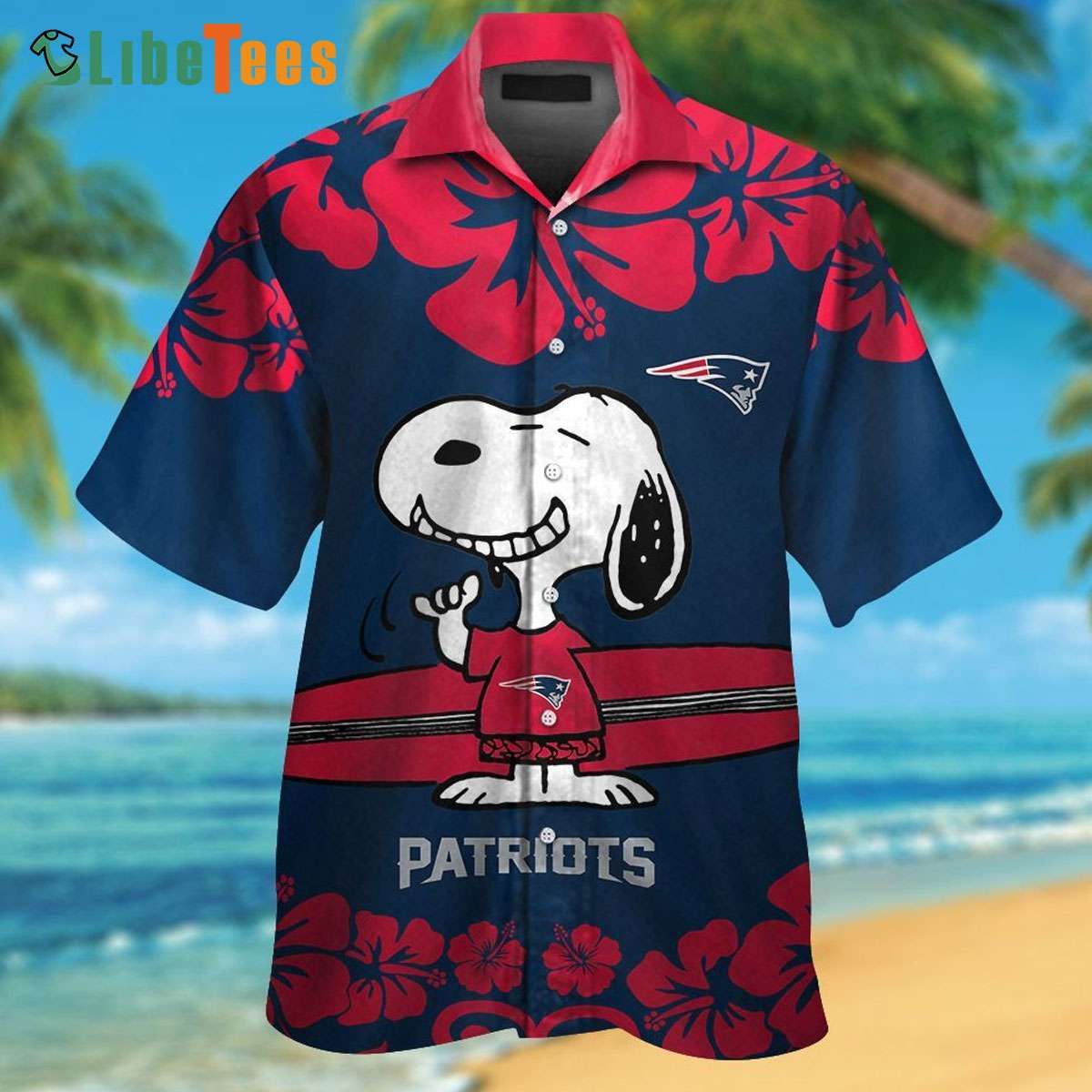 Patriots Fan Snoopy Surfing Hawaiian Celebratory Shirt