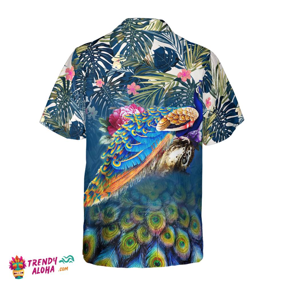 Peacock Hawaiian Shirt