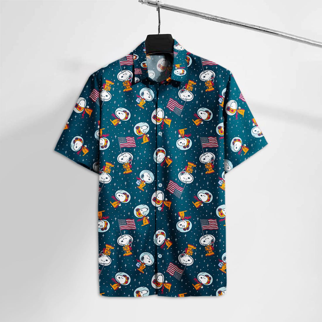 Peanut Hawaiian Shirt Peanut Beagle In Space Hawaii Tshirt Cute Peanut Aloha Shirt