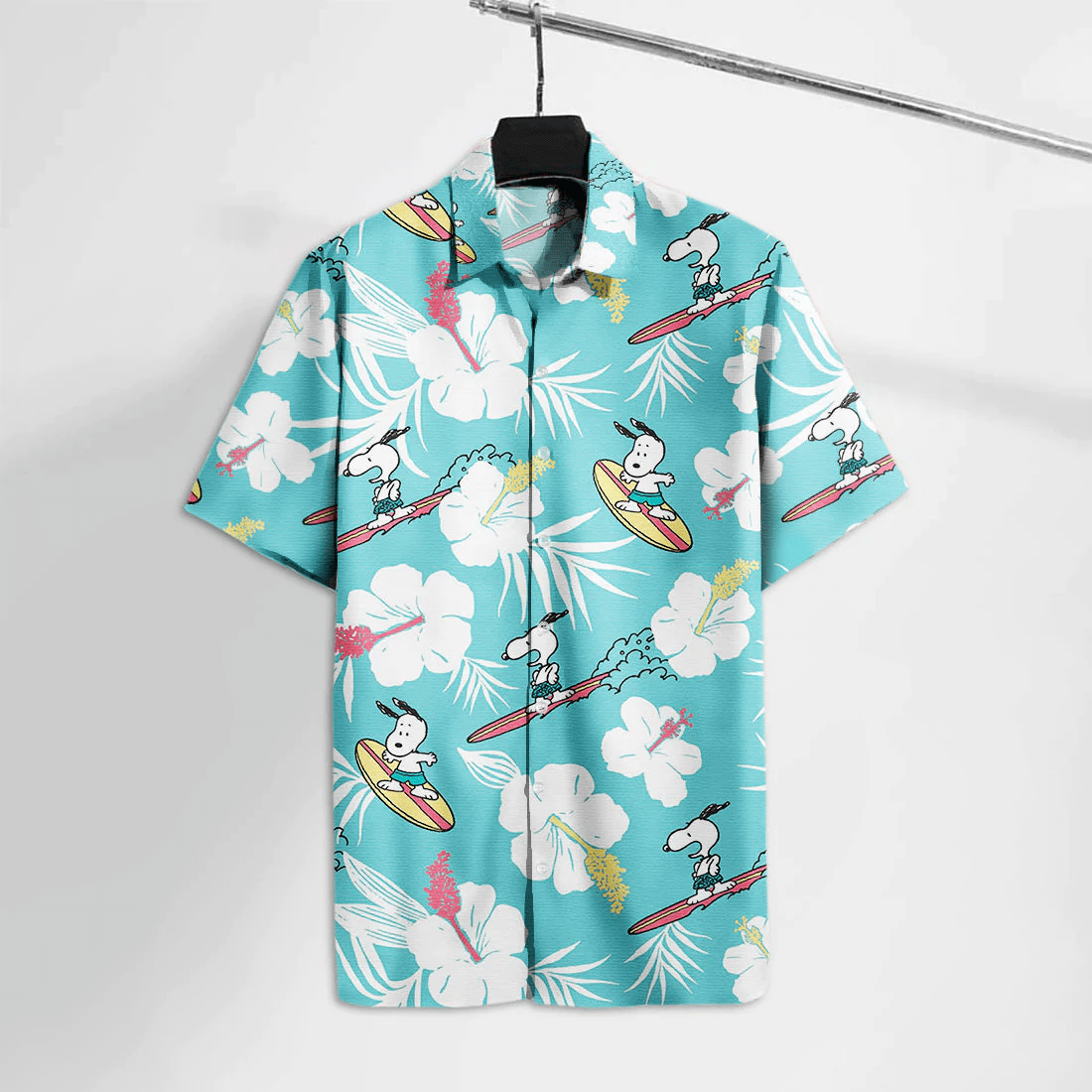 Peanut Hawaiian Shirt Peanut Beagle Surfing Summer Hawaii Tshirt Cute High Quality Peanut Aloha Shirt