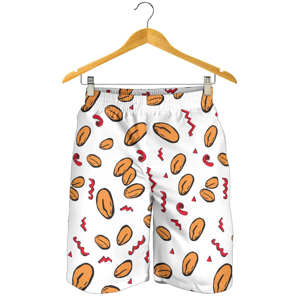 Peanuts Pattern Background For Men Women Kid Shorts