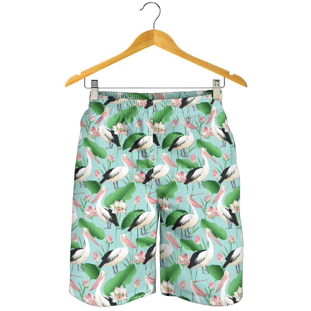 Pelican Pattern Print Design 01 For Men Women Kid Shorts