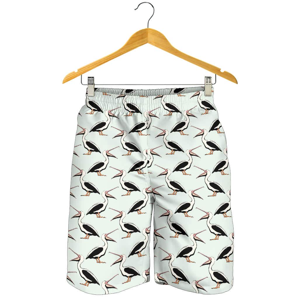 Pelican Pattern Print Design 02 For Men Women Kid Shorts