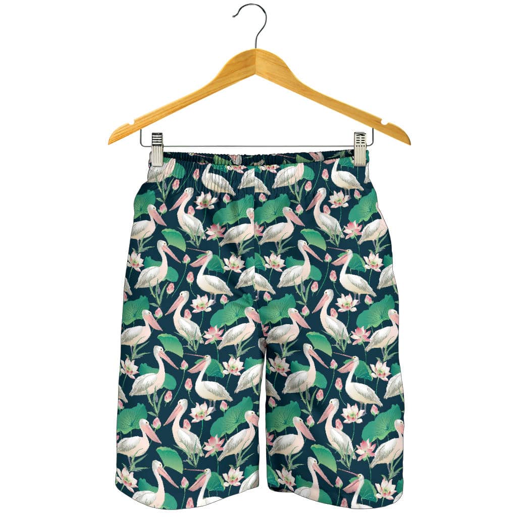 Pelican Pattern Print Design 03 For Men Women Kid Shorts