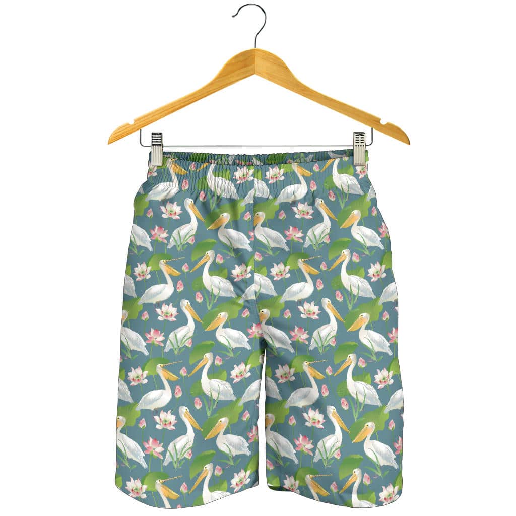 Pelican Pattern Print Design 04 For Men Women Kid Shorts