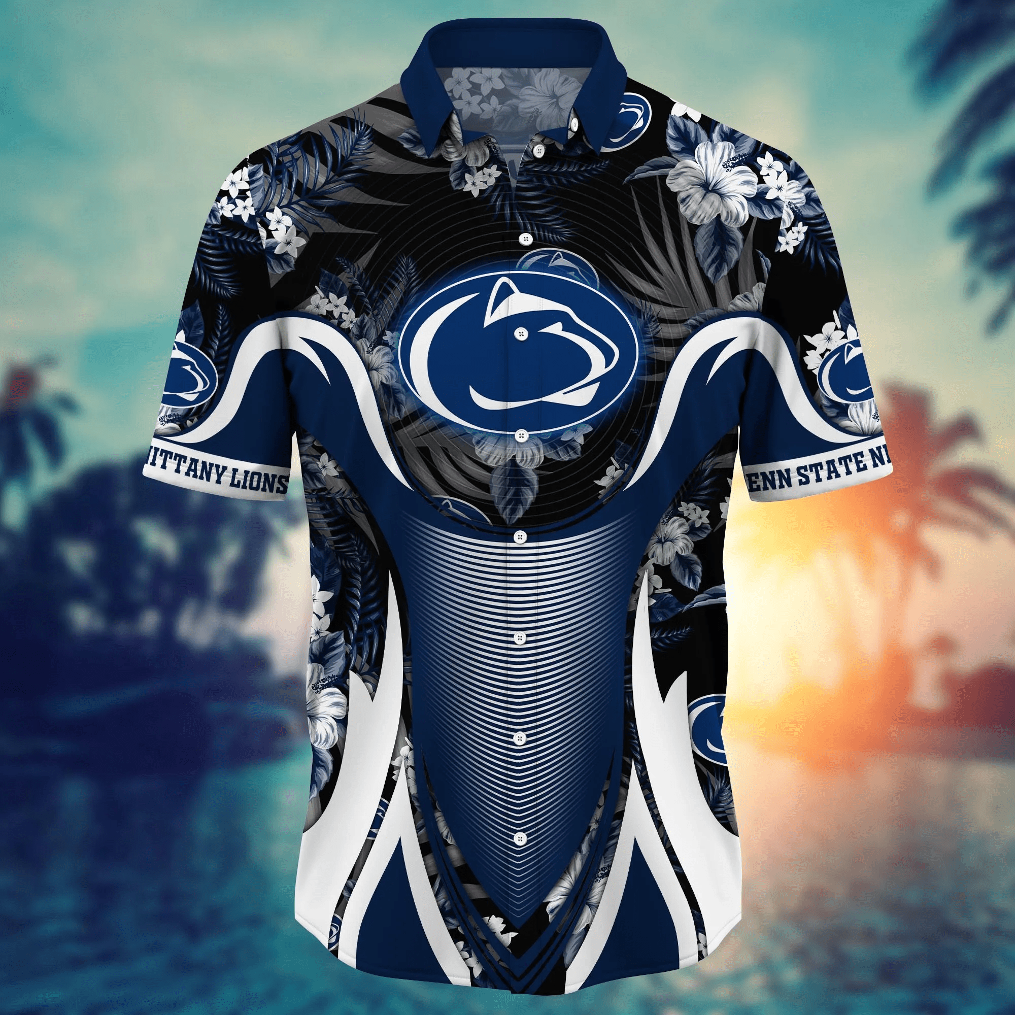Penn State Nittany Lions NCAA Hawaiian Shirt Barbecues Aloha Shirt