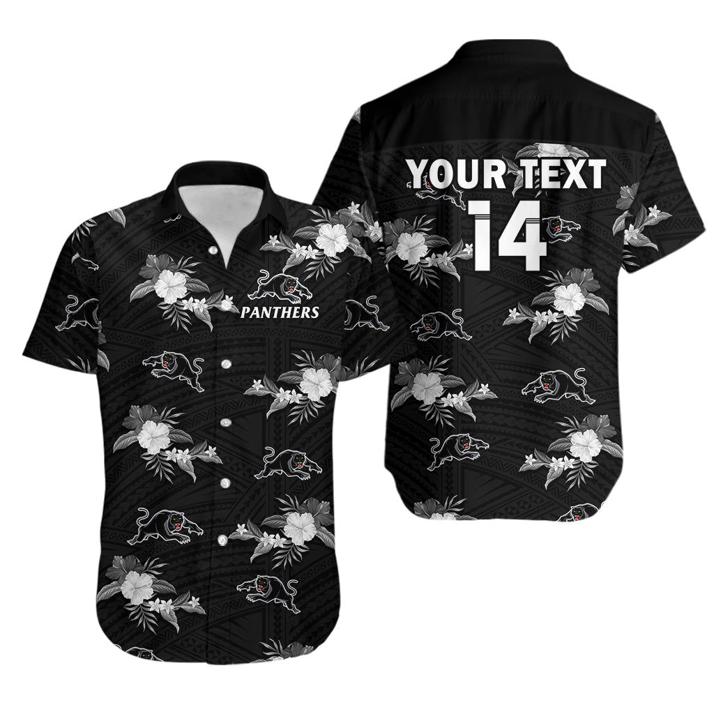 Penrith Panthers 2023 NRL Hawaiian Personalized Jungle Fever Tee