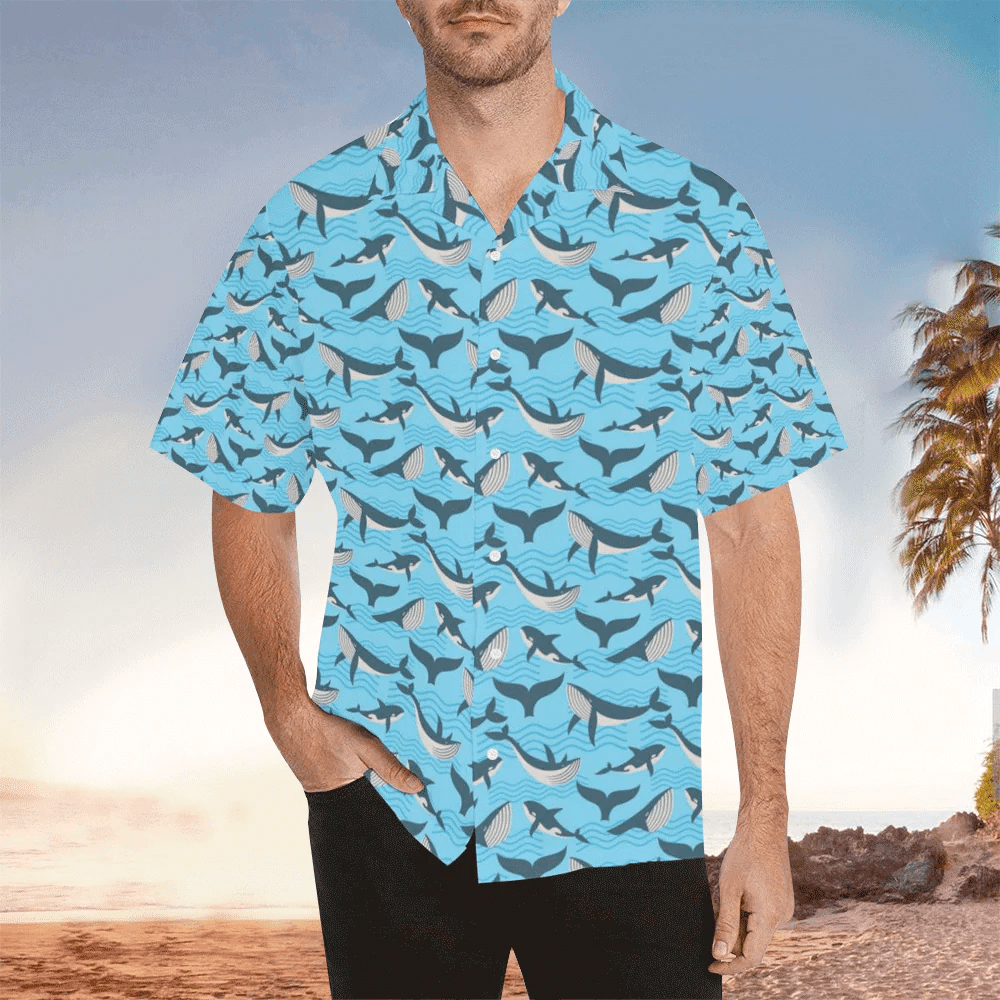 Perfect Whale Lover Hawaiian Shirt Ideal Summer Gifts